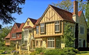 Дома в стиле Тюдор