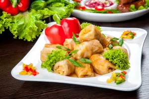 Голубцы и болгарский перец