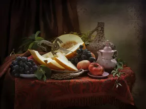 Дыня и кувшины