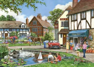 Кораблик в пруду