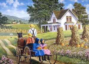 Девочки с тыквами