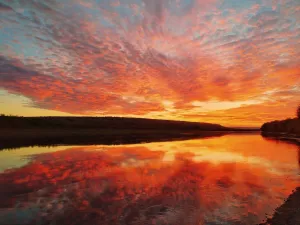 Река и небо