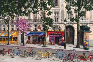 Улочка в Париже