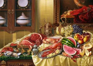 Богатый стол