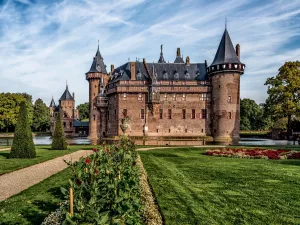 Замок де Хаар, сад