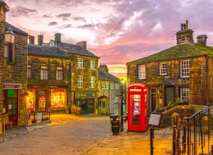 Закат в Хауорте