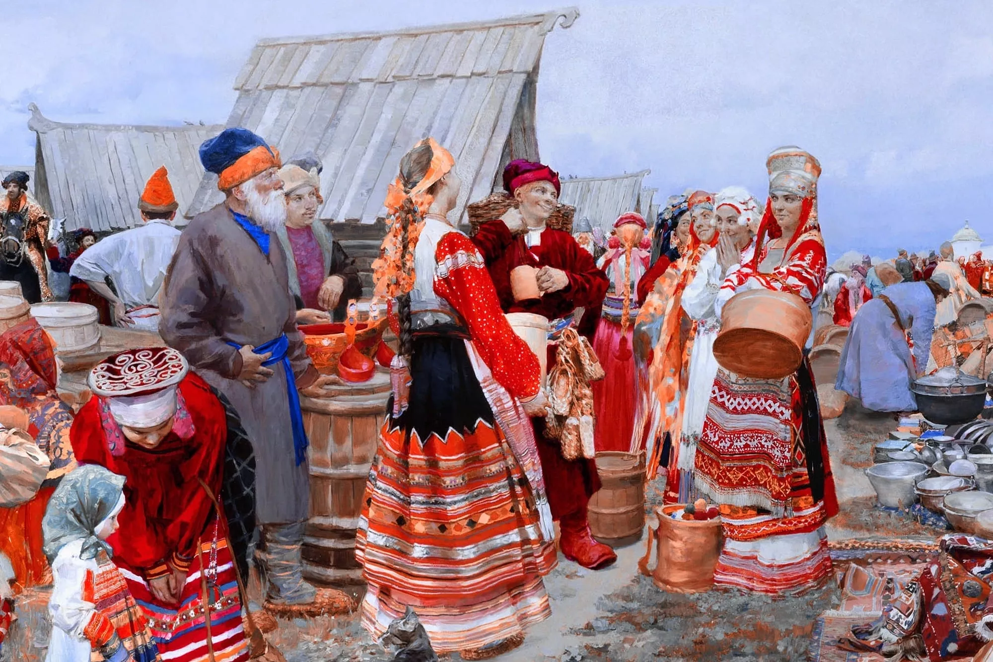 Встреча на ярмарке