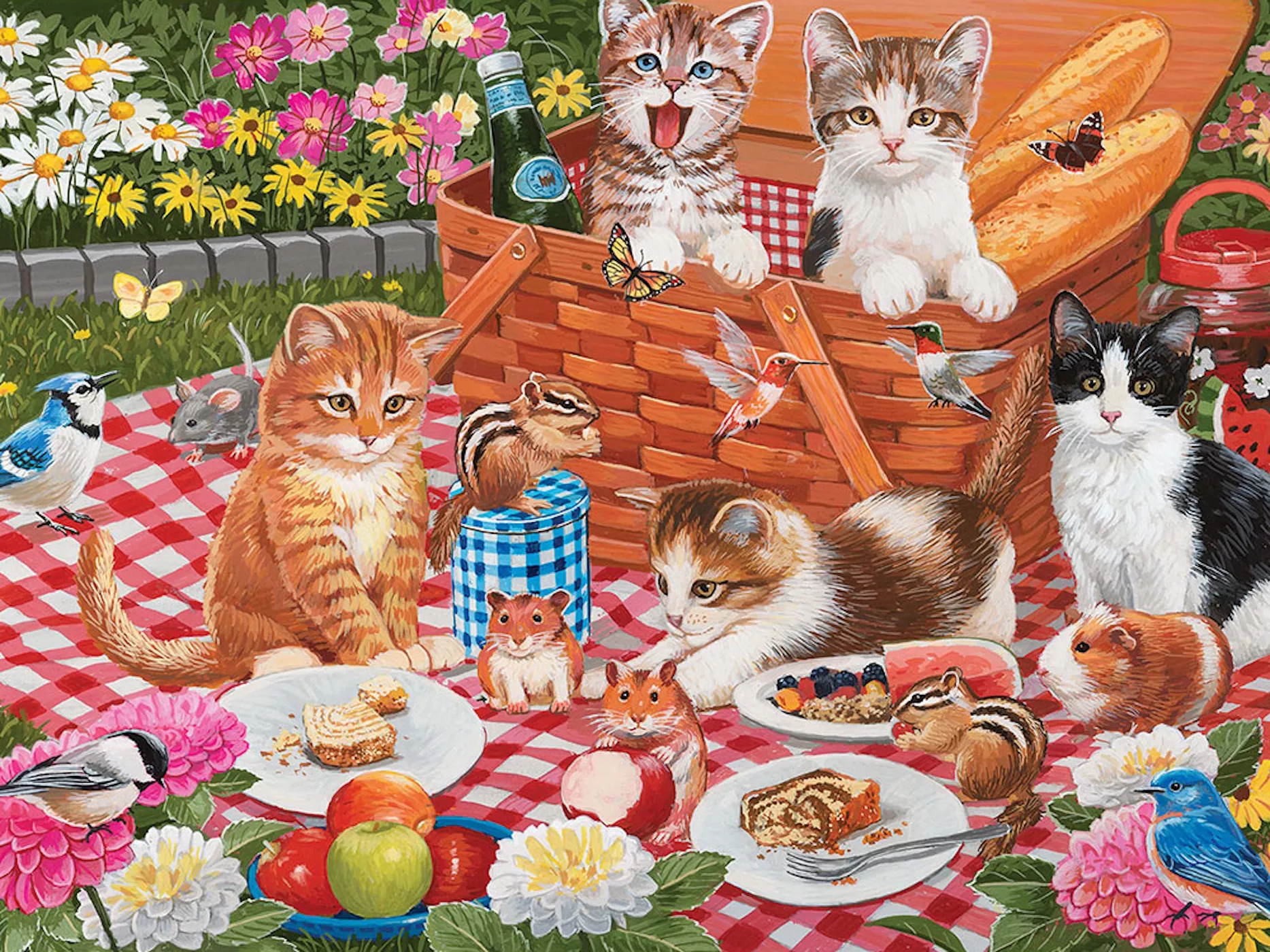 Пикник с котятами