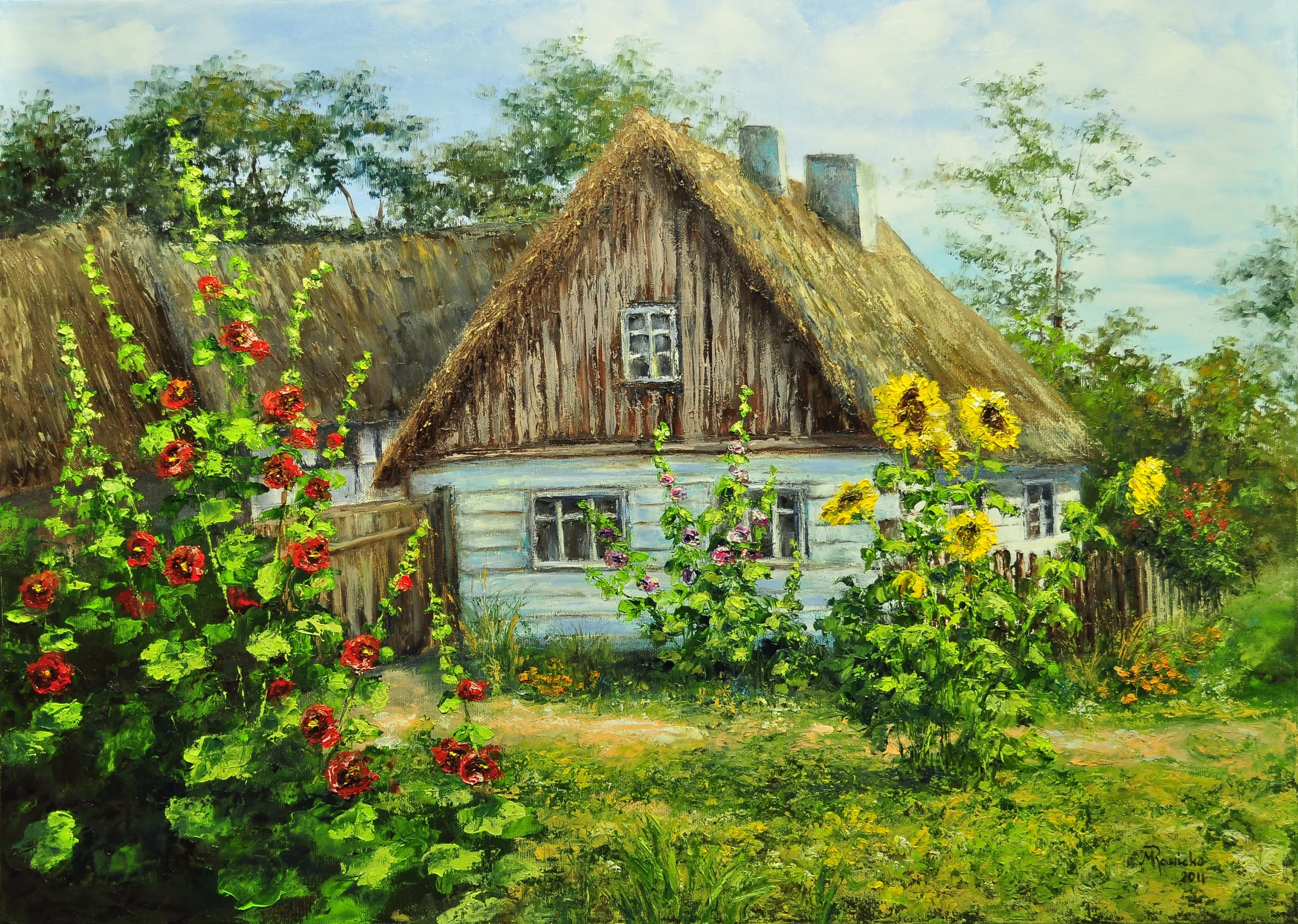 Домик сельский