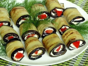 Баклажаны с укропом