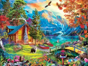 Дом среди дикой природы