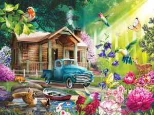 Цветы, животные, дом