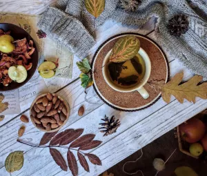 Кофе и миндаль