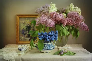 Букеты из весенних цветов