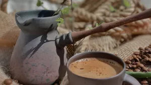 Кофе настоящий из турки