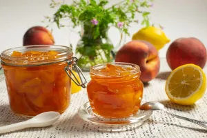 Варенье из персика с лимоном