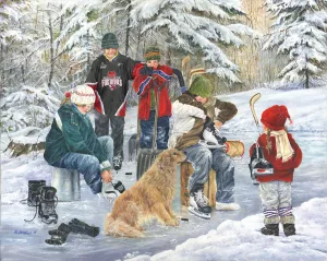 Юные хоккеисты