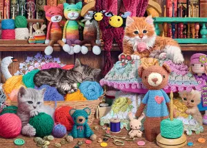 Кошки вязальщицы
