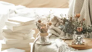 Белые книги и сухоцветы