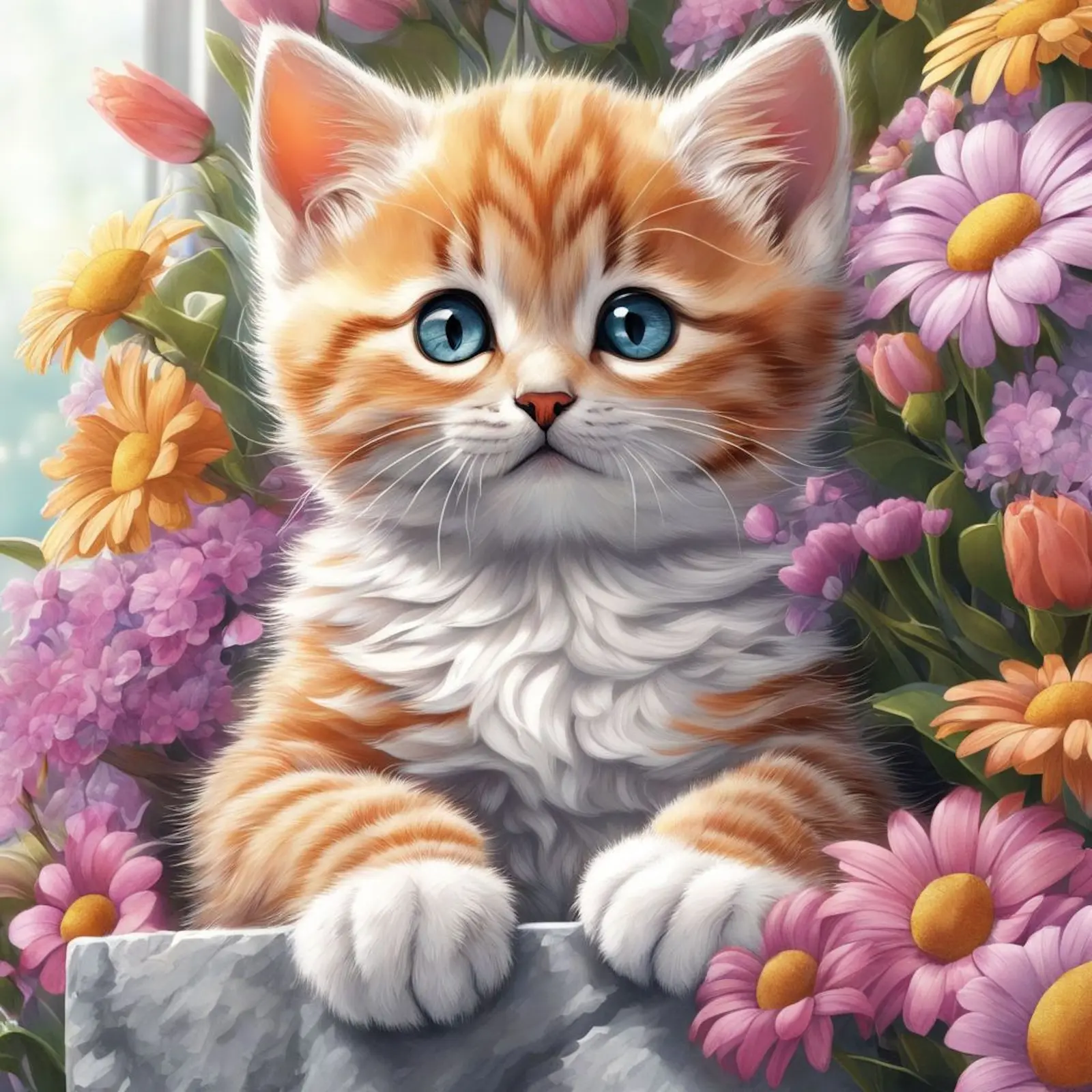 Рыженький котенок