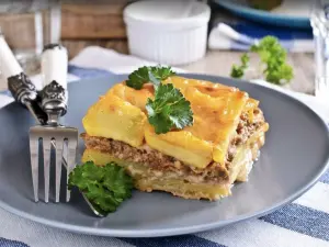 Картофельная запеканка с мясом