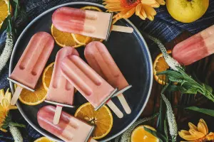 Мороженое и цитрусы