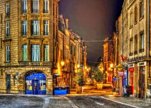 Старый ночной город