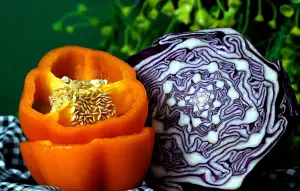Перец и капуста