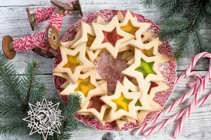 Печеньки звезды