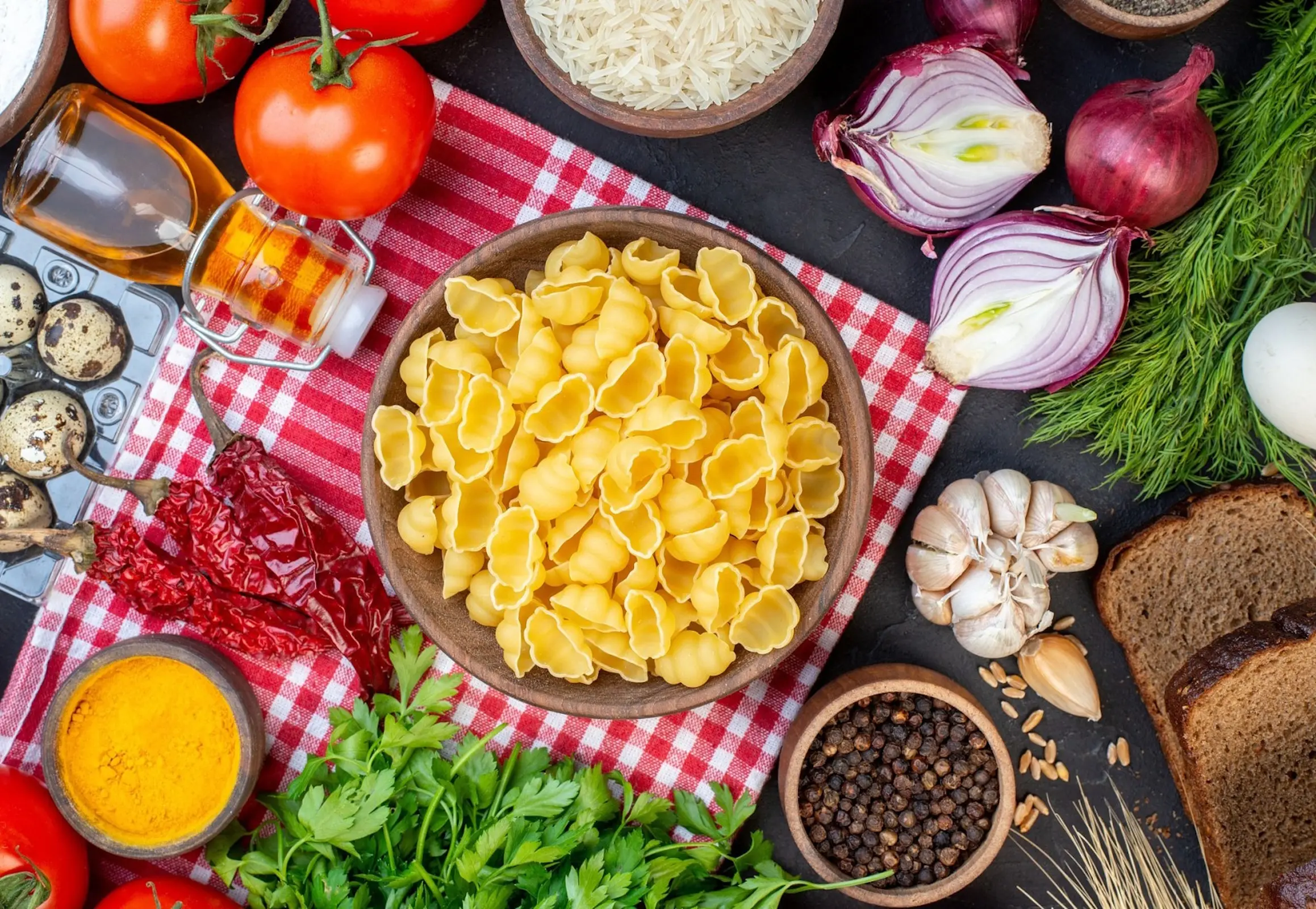 Макароны ракушки