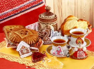 Яркая выпечка