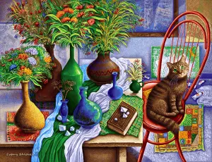 Кот и кувшины
